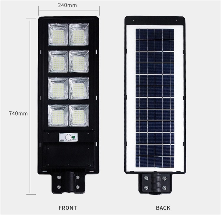 Đèn đường năng lượng mặt trời 150W